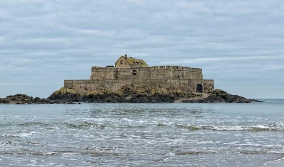 Fort National, à marrée haute