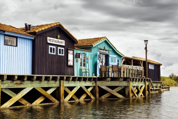 Exemple de cabanes traditionnelles d'Oléron