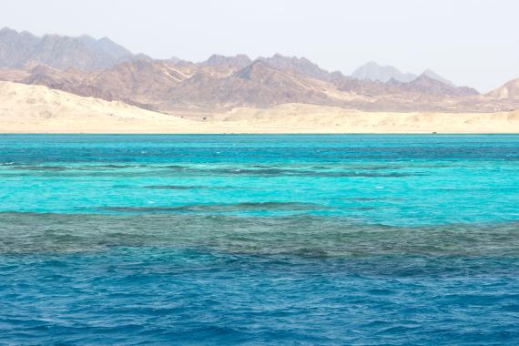 Montagnes et mer de Ras Mohamed