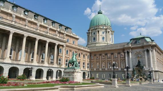 L'ancien Palais Royale de Buda