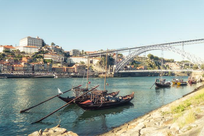 Le pont Dom Luis I à Porto