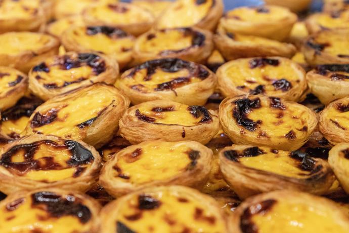 Les célèbres pasteis de nata