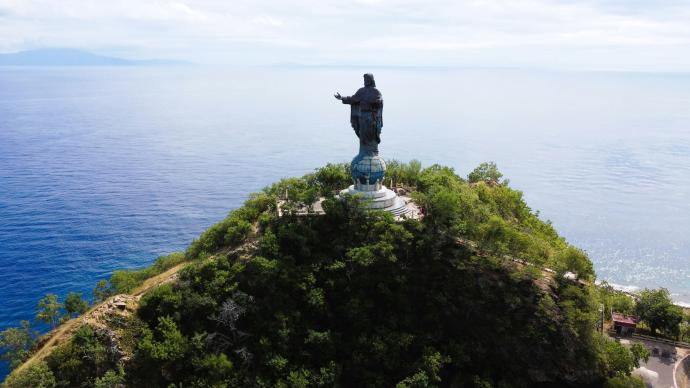 La statue du Cristo Rei de Dili