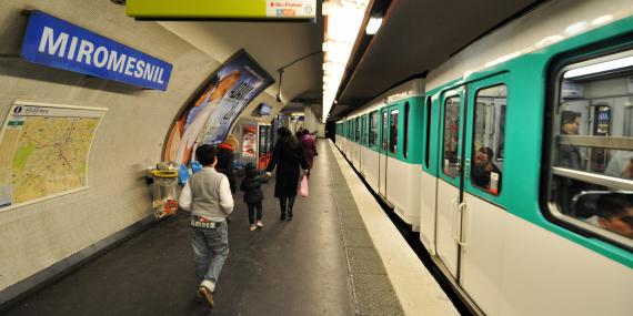 Le métro parisien