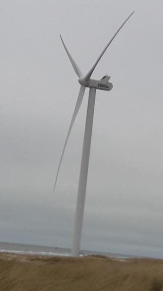 Eolienne Vestas à Hvide Sande