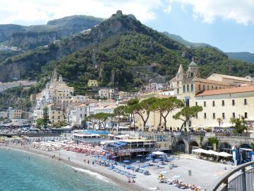 Plage d'Amalfi