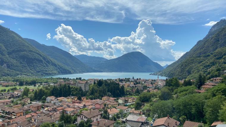 Porlezza et le lac Lugano