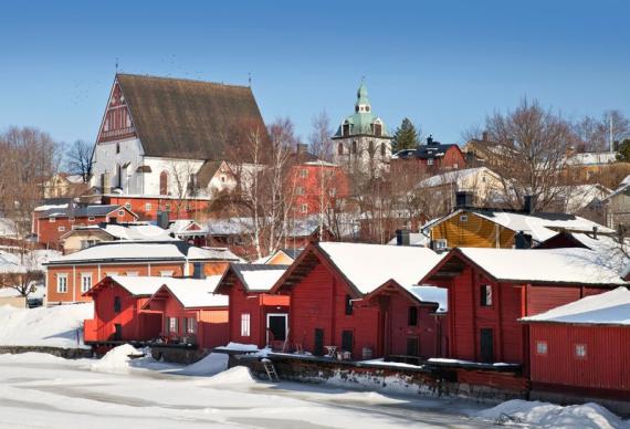 Maisons rouges de Porvoo