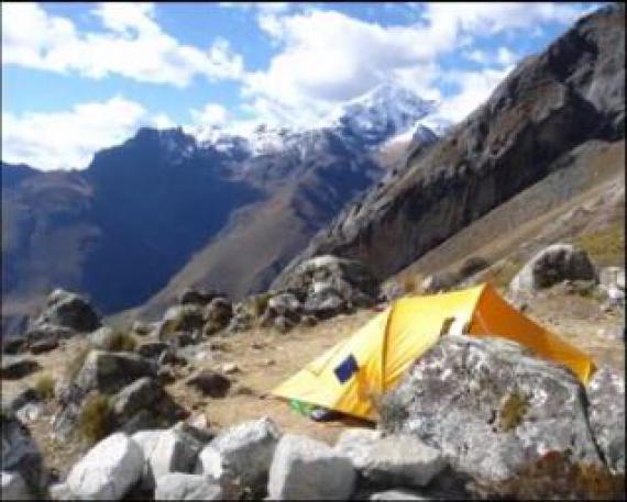 Bivouac autour de l'Apamayo